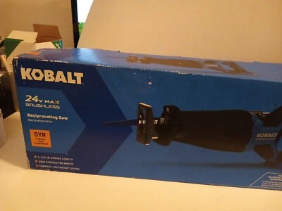 NEW Kobalt KRS 224B-03 (4913882) 24V Max Brushless Reciprocating Saw (Tool Only) - Image 1 of 4