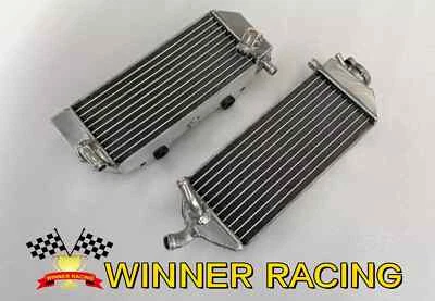 👍Aluminum Radiators For Suzuki RM125 2001-2008 LEFT+RIGHT - Image 1 of 4
