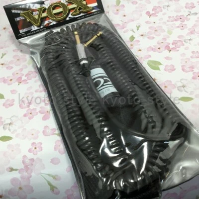 VOX VCC90 black cable Guitar & Bass shield Karl code type length 9m 31449 JAPAN - Image 1 of 4