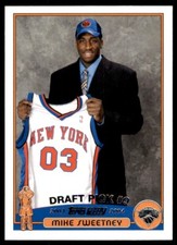 2003-04 TOPPS MIKE SWEETNEY. NEW YORK KNICKS #229