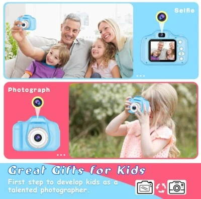 Kids Digital Mini Camera for Boys Age 3-10, Toddler Cameras Rechargeabl - Image 1 of 4