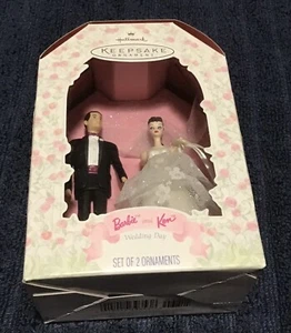 Barbie Ken Ornament 1997 Hallmark Keepsake Ornament Wedding Day Brand New - Picture 1 of 2