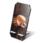 1x 5mm MDF Phone Stand Cinnamon Spiced Latte Coffee Cafe #16529
