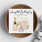 Personalised 80th Birthday Card Daughter Sister Friend any name/age/relation