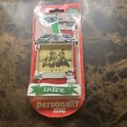 Amber personally me picture frame ornament with easel. AD