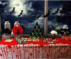 Halloween Tablecloth Blood Cover PBPBOX for Zombie Apocalypse Party 274 X 137 CM