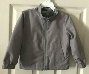 Boys WonderKids Size 2T Gray Reversible Jacket w/ Pockets SL - Picture 1 of 4