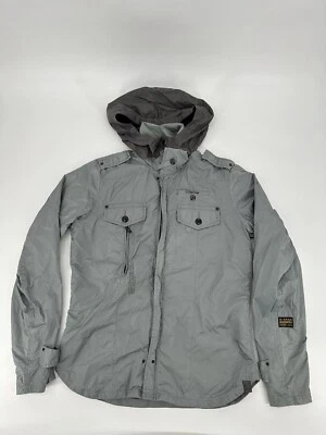 G-star Raw Nylon Jacket 3301 Women's Size Large Gray - Image 1 of 4