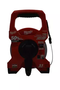 Milwaukee 48-22-5201 100 ft. Steel Open Reel Long Tape - Picture 1 of 4