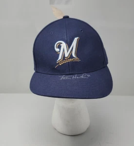 Gorra LaTroy Hawkins Milwaukee Brewers Firmada New Era Fanáticos Usada Estado. - Imagen 1 de 13