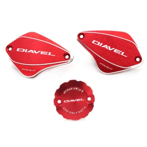 2021 Tapa del depósito de líquido del embrague de freno para DUCATI DIAVEL 1260 1260S 2020 2019 - Imagen 1 de 6
