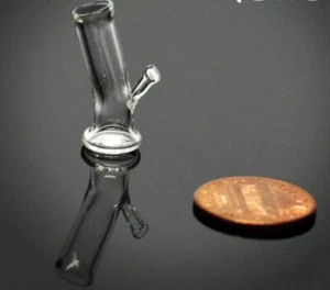 Accesorios para casa de muñecas miniatura tubo de agua de vidrio escala 1:12 miniatura - Imagen 1 de 1