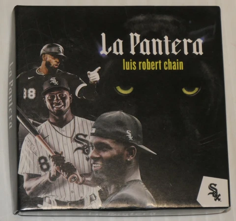 Luis Robert La Pantera Chain Necklace #88 Chicago White Sox SGA 7/9/22 New Cover