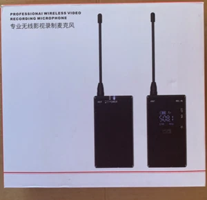 Soonpho WM50X2 kabelloses Lavalier Videomikrofon mit 1 Sender & 1 Empfänger - Bild 1 von 12