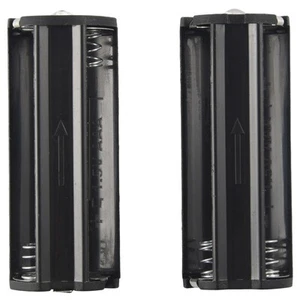 2Pcs Black Battery Holder for 3 x 1.5V AAA Batteries Flashlight Torch D6Y82551 - Picture 1 of 8
