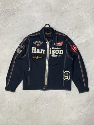 Chaqueta Harrison Gibson Racing Team Big Logo Star MOTO Talla L Foto 1 de 4
