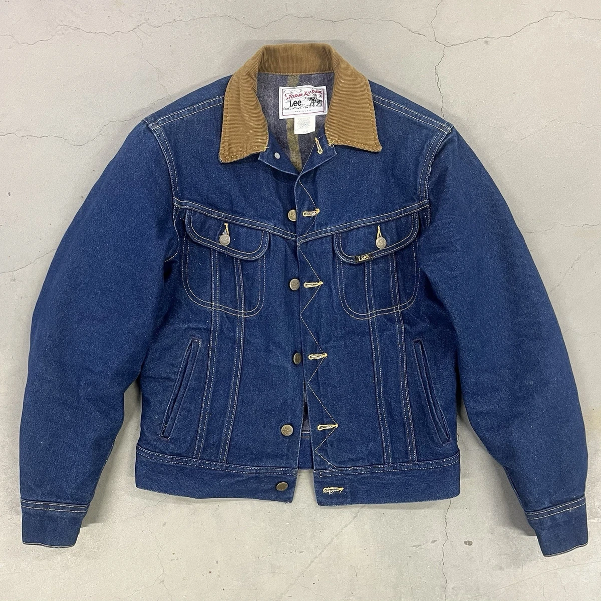 lee storm rider jean jacket products for sale | eBay