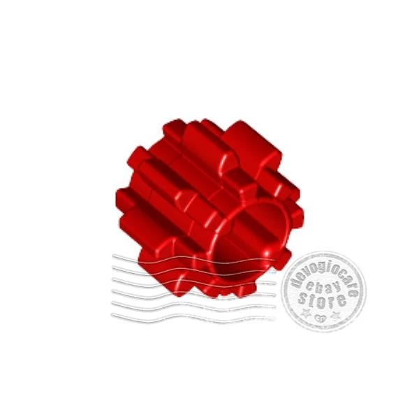 2x LEGO 11955 Technic Gear 8 Tooth (sliding) Red - Image 1 of 1