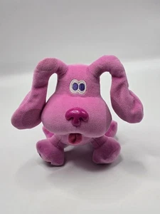 Vintage Nick Jr Eden BLUE’S CLUES Magenta Plüsch Rosa Hund Welpe TV-Serie - Bild 1 von 7