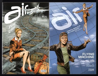 AIR Volume 1/2/3 Letters From Lost/Flying Machine/Pure Land TPB re #1-17 Vertigo - Image 1 of 3