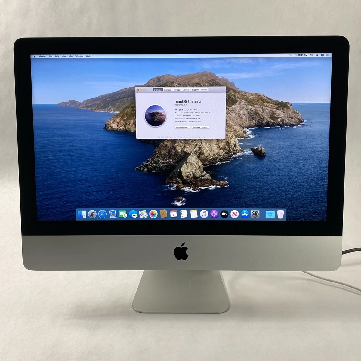 Apple iMac 2013 21.5インチ 1TB メモ8GB 元箱あり。 Apple iMac 2013