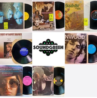 9 Vinyl LP LOT - 60s  WCoast Psych Country British Blues Rock Free S/H - Image 1 of 4