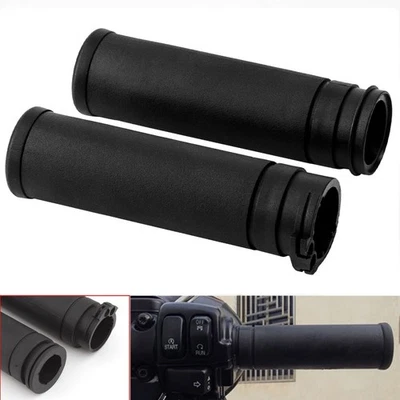 Smooth 25mm 1" Cable Throttle Handlebar For Kawasaki Vulcan 500 750 800 900 US Foto 1 de 4