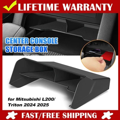 For Mitsubishi L200/Triton 2024 2025 Armrest Hidden Storage Box Organizer Tray - image 1 of 4