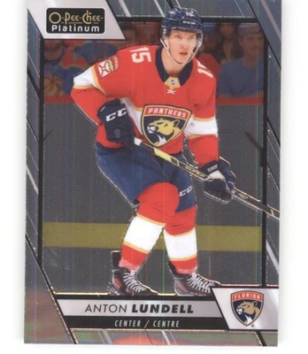 2023-24 O-Pee-Chee Platinum #52 Anton Lundell - Image 1 of 2
