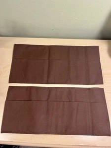 Montessori Three Card Envelope Set Of Two Brown New Measures 14.5” X 6.25” - Picture 1 of 4
