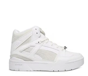 Puma Slipstream Hi Top Sneaker Damen weiß/beige Größe UK 7 EU 40,5 #REF62 - Bild 1 von 7
