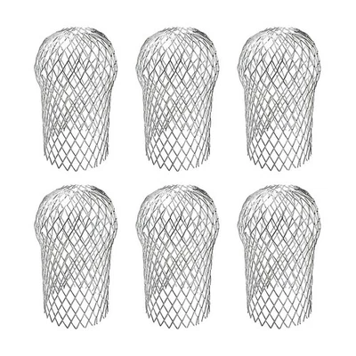 6 Pack Gutter Guards, Gutter Downspout Guards, Aluminum Gutter Guards6298 - Image 1 of 4