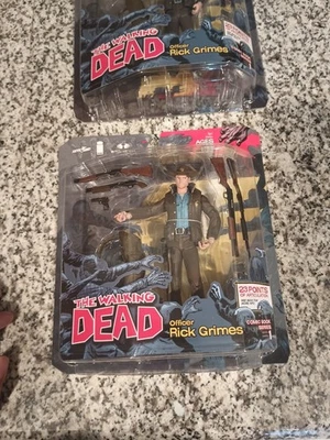 Oficial Rick Grimes Serie 1 McFarlane Toys The Walking Dead Cómic  Foto 1 de 2