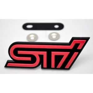Subaru New Genuine Forester STI SG9 Front Grille  STI  Emblem Badge 93013SA100 - Foto 1 di 24