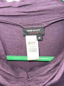 Miss Sixty Vintage Y2K Damen Top Größe Small Lila - Bild 1 von 6