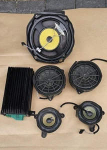 Mercedes W208 CLK Bose Subwoofer A2088200969 haut-parleurs Li + Re 2088200402 jeu - Photo 1/11