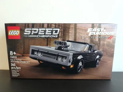 Lego #76912 Dom's 1970 Dodge Charger Fast & Furious Speed Champions New Sealed - Image 1 of 4