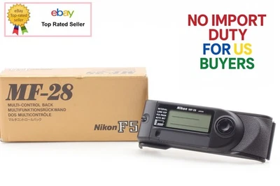 [Casi sin usar] Nikon MF-28 Multi Control Fecha Atrás Para Cámara Fotográfica F5 JAPÓN Foto 1 de 4