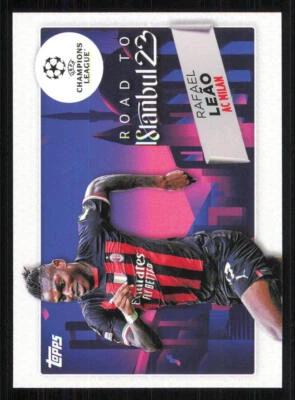 2022-23 Topps UEFA Club Competitions Road to the Final #RF1 Rafael Leao - Image 1 of 2