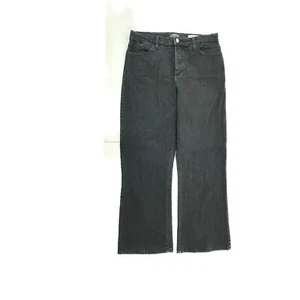 NYDJ Bootcut Women's size 12P Black Denim Jeans - Picture 1 of 4