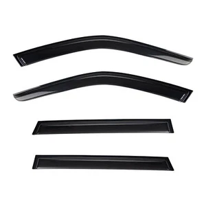 4pcs Smoke Out Visor Rain Guards For 2014-2018 BMW F15 X5 xDrive35i xDrive50i - Picture 1 of 4
