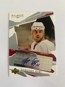 2003-04 Black Diamond Signature Gems #SG37 Jeff Taffe - Phoenix Coyotes - Picture 1 of 2