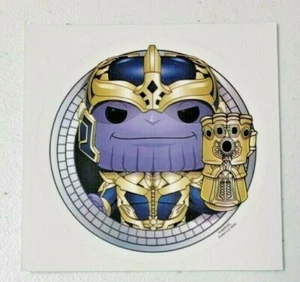 New Thanos Vinyl Decal Marvel Collectors Corp Exclusive 2020 - Picture 1 of 2