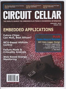 Circuit Cellar Magazine January 2013 - Embedded Applications - NEW - Picture 1 of 2