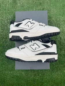 New Balance 550 Black/White - UK 3.5 - Brand New DS In Hand - Picture 1 of 8