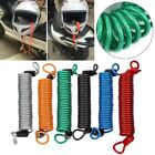 Motorcycle Scooter Spring Reminder Cable Anti Thief Alarm Disc Lock Security