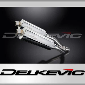 OVAL STUBBY 350mm STAINLESS EXHAUST SILENCER YAMAHA XT660Z TENERE 08 09 10-16 - Picture 1 of 3