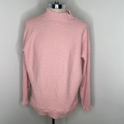 Camiseta We the Free by Free People Feminina Túnica Rosa Oversized Confortável Manga Longa G - Imagem 1 de 4