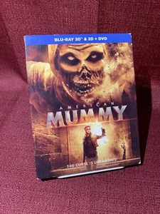 AMERICAN MUMMY (2017) SEALED 3D + Blu-Ray + DVD W/ Slipcover - Imagen 1 de 5