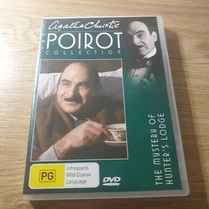 Agatha Christie Poirot The Mystery of Hunter's Lodge DVD R4 FREE POST - Picture 1 of 4